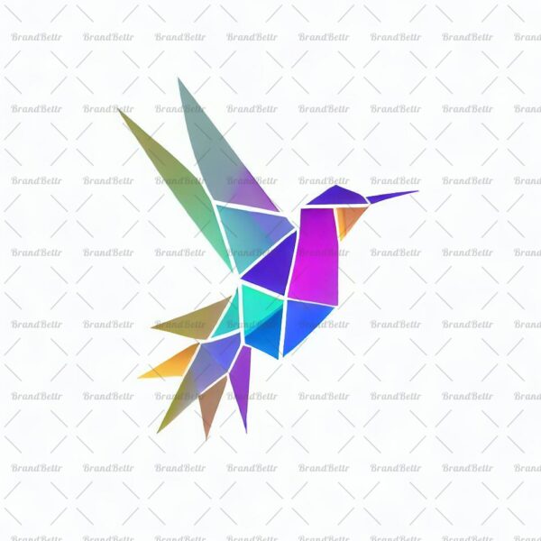 Geometrischer Kolibri